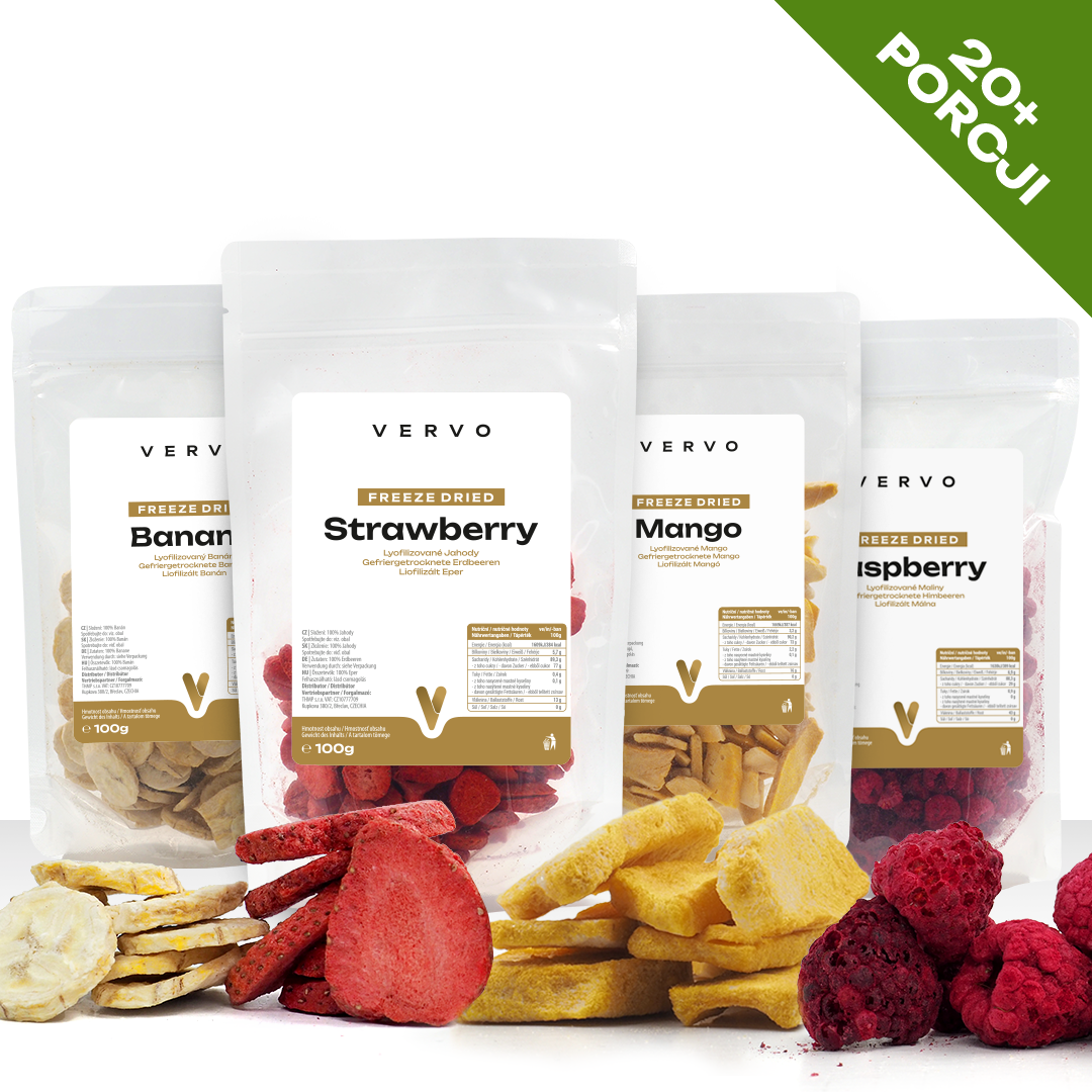 3+1 GRATIS Owoce liofilizowane 350 g